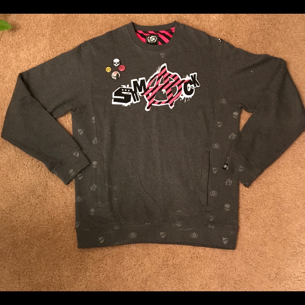 Shmack Gray Sweatshirt
